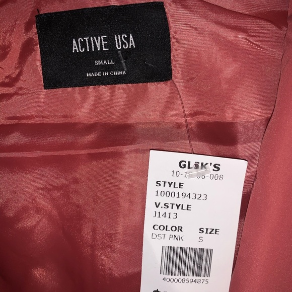 Pink hooded vest - Picture 2 of 3